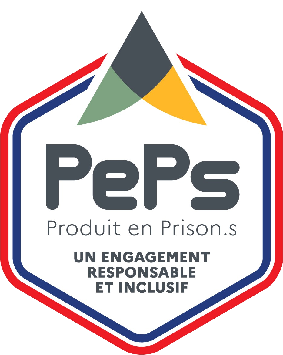 Proengin labélisé PEP's, label « Produit en prison »